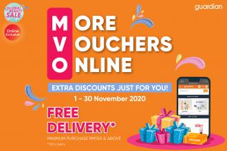 Guardian Online FREE Voucher Promotion (1 Nov 2020 - 30 Nov 2020)