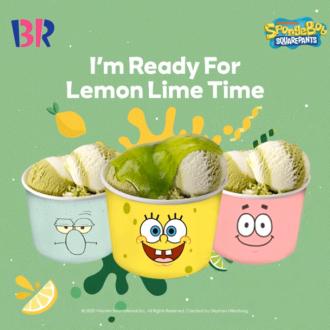 Baskin Robbins Lemon Lime Time Flavor