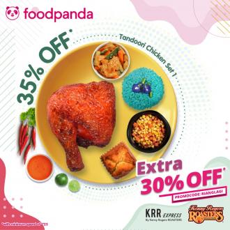 Kenny Rogers Roasters Up To 35% + Extra 30% OFF Promo Code Promotion on FoodPanda