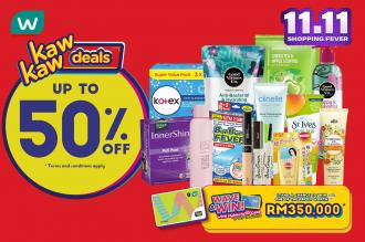 Watsons Kaw Kaw Deals Sale Up To 50% OFF Sale (5 Nov 2020 - 11 Nov 2020)