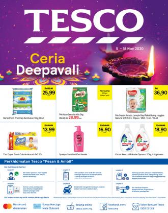 Tesco Deepavali Promotion Catalogue (5 November 2020 - 18 November 2020)