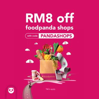 FoodPanda Shops RM8 OFF Promo Code Promotion