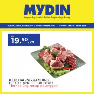 MYDIN Weekend Promotion (6 November 2020 - 8 November 2020)