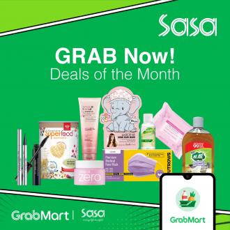 SaSa Promotion on GrabMart (valid until 31 December 2020)