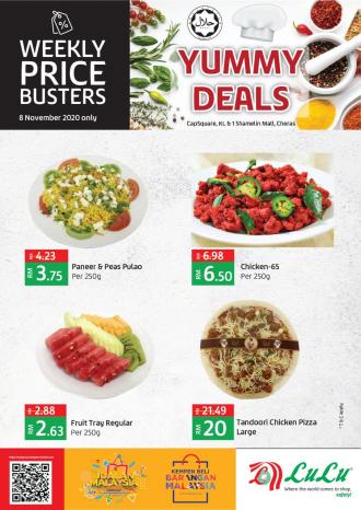 LuLu Hypermarket Yummy Deals Promotion (8 November 2020)