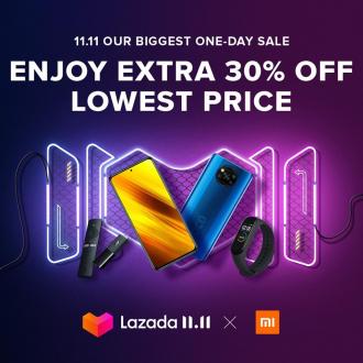 Xiaomi 11.11 Sale Extra 30% OFF on Lazada (11 Nov 2020)