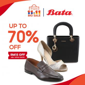 Bata 11.11 Sale Up To 70% OFF on Shopee (11 November 2020)