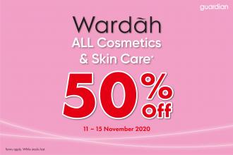 Guardian Wardah Cosmetics & Skincare Sale 50% OFF (11 Nov 2020 - 15 Nov 2020)
