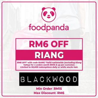 Blackwood Coffee & Chocolate Promotion FREE RM6 OFF Promo Code on FoodPanda
