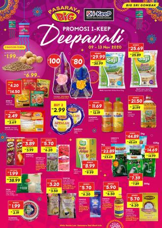 Pasaraya BiG Sri Gombak Deepavali Promotion (9 Nov 2020 - 13 Nov 2020)