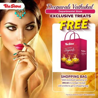 The Store FREE Shopping Bag & Deepavali Packet Promotion