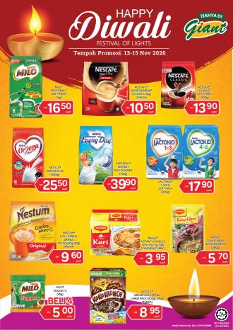 Giant Nestle Products Deepavali Promotion (13 November 2020 - 15 November 2020)