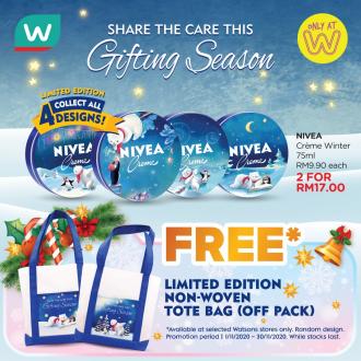 Watsons Nivea Winter Creme Promotion (1 Nov 2020 - 30 Nov 2020)