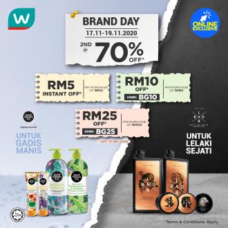 Watsons Online Bad Lab and Good Virtues Co Brand Day Sale (17 November 2020 - 19 November 2020)