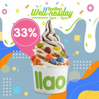 llaollao Wednesday Promotion Discount 33% OFF (18 Nov 2020)