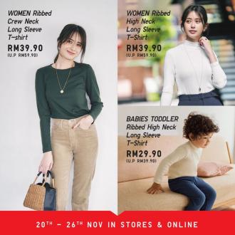 Uniqlo E-member 7 Days Sale (20 Nov 2020 - 26 Nov 2020)