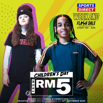 Sports Direct Online Children's Day Weekend Flash Sale (20 November 2020 - 22 November 2020)