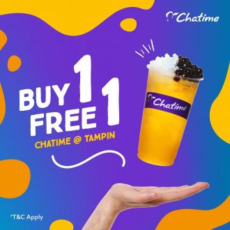 Chatime Tampin Buy 1 FREE 1 Promotion (21 November 2020 - 23 November 2020)