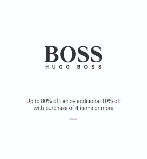 Hugo Boss Special Sale Savings Up To 80% at Genting Highlands Premium Outlets (23 November 2020 - 30 November 2020)