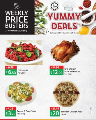 LuLu Hypermarket Yummy Deals Promotion (24 November 2020)