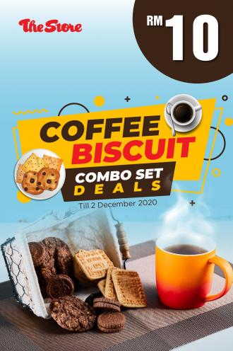 The Store Coffee Biscuit Combo Set Deals @ RM10 Promotion (valid until 2 Dec 2020)