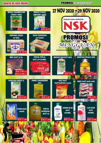 NSK Meru Weekend Promotion (27 November 2020 - 29 November 2020)