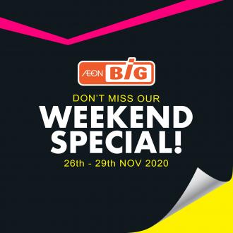 AEON BiG Weekend Promotion (26 Nov 2020 - 29 Nov 2020)