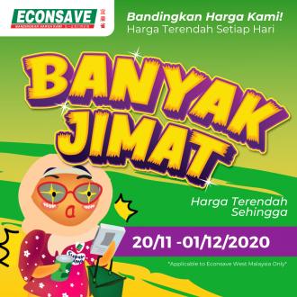 Econsave Banyak Jimat Promotion (20 November 2020 - 1 December 2020)