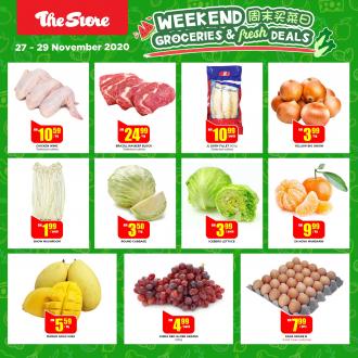 The Store Weekend Groceries & Fresh Deals Promotion (27 Nov 2020 - 29 Nov 2020)