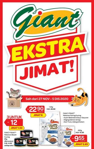 Giant Cat Food Promotion (27 November 2020 - 5 December 2020)