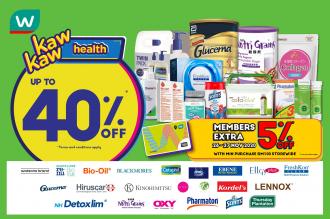 Watsons Health Care Sale Up To 40% OFF (26 Nov 2020 - 30 Nov 2020)