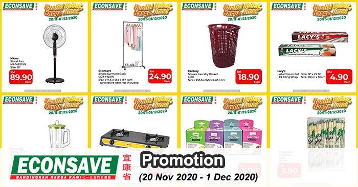 Econsave Kualiti Hebat, Harga Jimat Promotion (20 Nov 2020 - 1 Dec 2020)