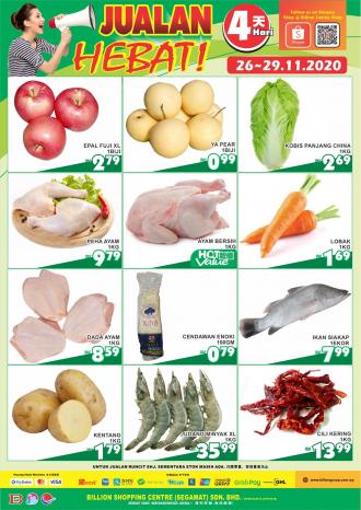 BILLION Segamat Promotion (26 November 2020 - 2 December 2020)