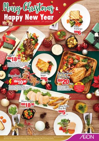AEON Christmas & New Year Food Promotion (27 November 2020 - 3 January 2021)