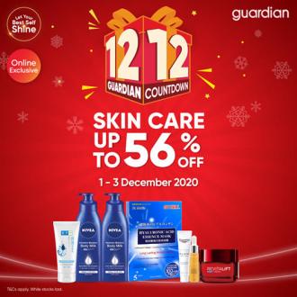 Guardian Online 12.12 Countdown Skincare Sale Up To 56% OFF (1 December 2020 - 3 December 2020)
