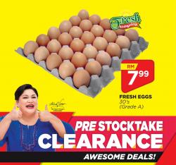 The Store Pre Stocktake Clearance Promotion (6 April 2018 - 8 April 2018)