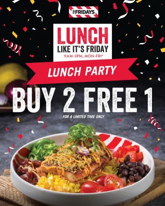 Swensen's Lunch Party Promotion Buy 2 FREE 1 (7 December 2020 - 11 December 2020)