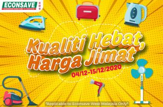 Econsave Kualiti Hebat, Harga Jimat Promotion (4 December 2020 - 15 December 2020)