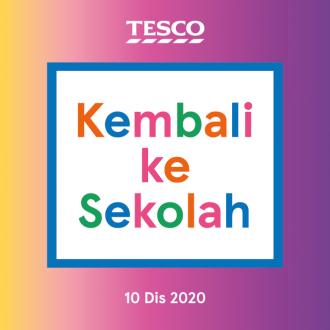Tesco Back to School Promotion (7 December 2020 - 6 January 2021)