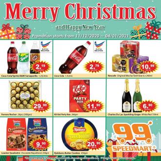 99 Speedmart Christmas Promotion (11 December 2020 - 4 January 2021)