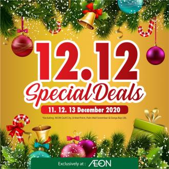 AEON 12.12 Sale Dresses, Bag & Toys Special Deals (11 December 2020 - 13 December 2020)