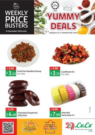 LuLu Hypermarket Yummy Deals Promotion (14 December 2020)