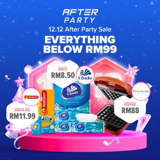 Lazada 12.12 After Party Sale Everything Below RM99 (13 Dec 2020 - 14 Dec 2020)