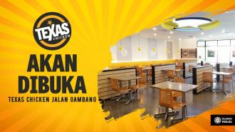 Texas Chicken Jalan Gambang Kuantan Opening Promotion FREE Food (18 December 2020 - 21 December 2020)