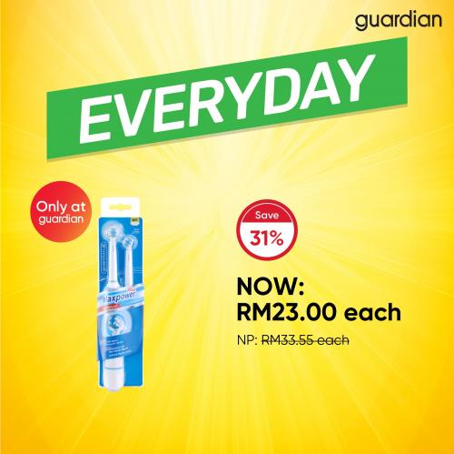 Guardian Products December Everyday Best Value Promotion (4 December 2020 - 3 January 2021)