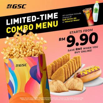 GSC Reopening Promotion Combo Menu from RM9.90