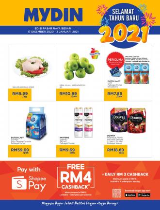 MYDIN 2021 New Year Promotion Catalogue (17 Dec 2020 - 3 Jan 2021)