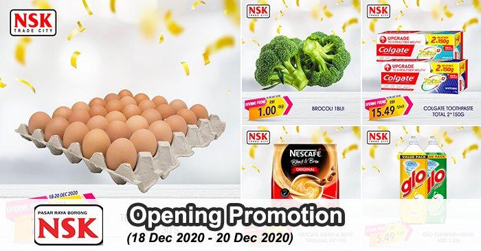 NSK Subang 2 Grand Opening Promotion (18 Dec 2020 - 20 Dec 2020)