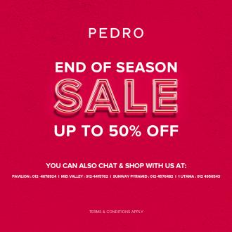 Pedro End of Season Sale Up To 50% OFF