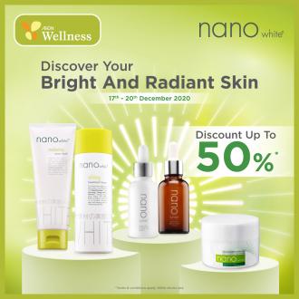 AEON Wellness Nano White Skincare Sale Discount Up To 50% (17 Dec 2020 - 20 Dec 2020)
